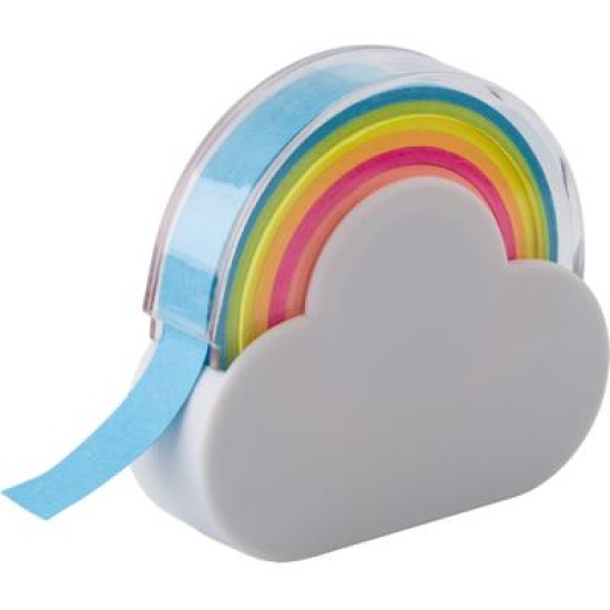 Cloud and rainbow memo tape dispenser Cloud and rainbow memo tape dispenser